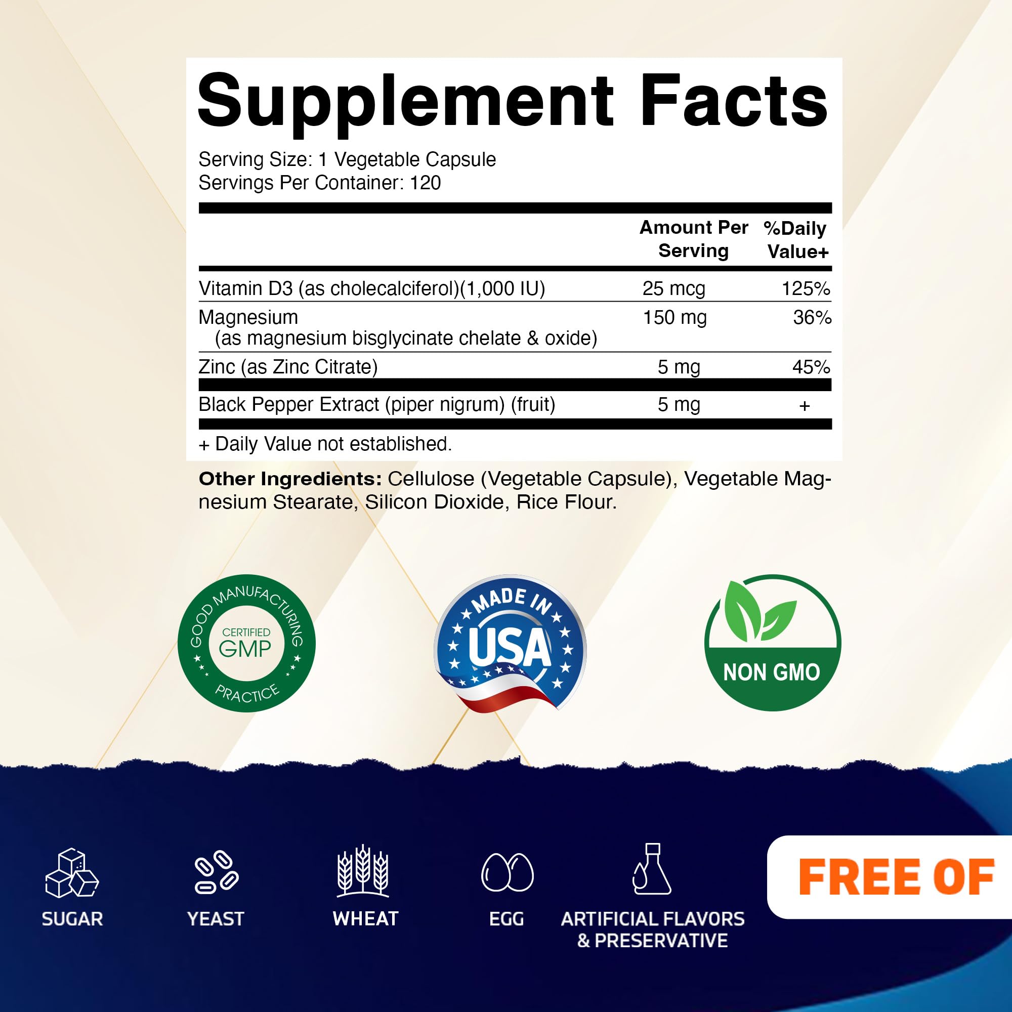 Vitamatic Magnésium capsules – gélules faciles à avaler, intégrables à votre routine.
