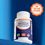 Ingrédients Vitamatic Magnésium – bisglycinate et oxyde pour une absorption potentielle.