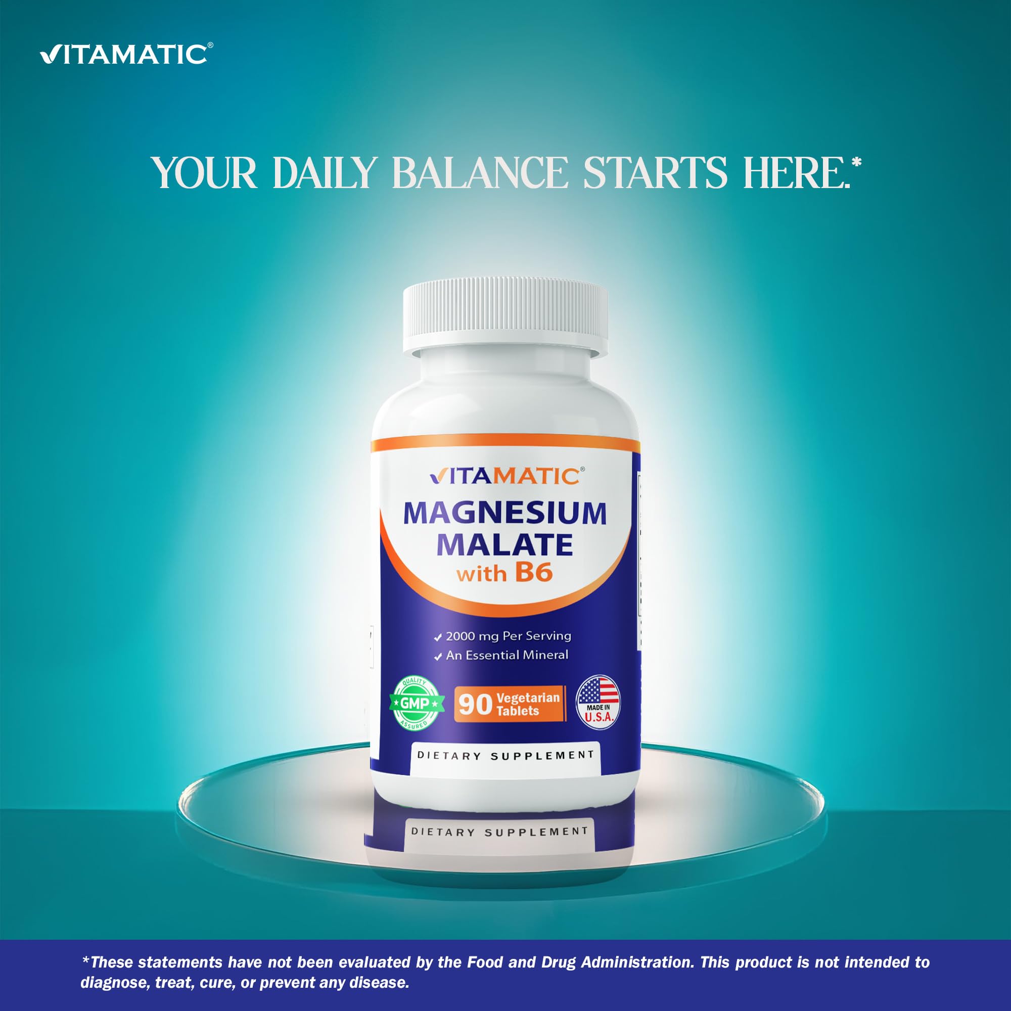 Capsule Vitamatic Malate avec B6 favorisant l'absorption maximale