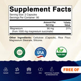 Vitamatic Magnésium Succinate – gélules haute biodisponibilité et digestion douce