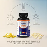 Sans sucre et sans gluten, Vitamatic MCT pour plus de tranquillité.