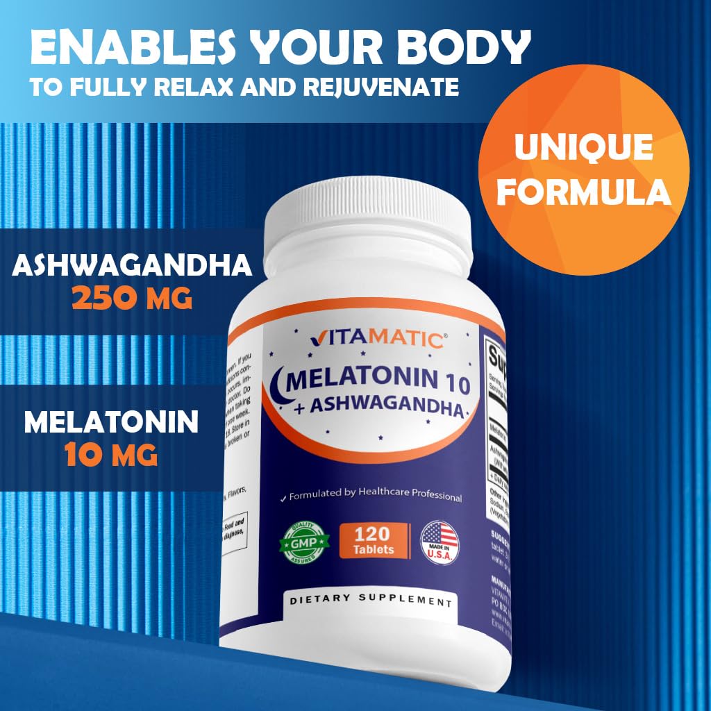 Tablettes rondes Vitamatic, faciles à prendre le soir.