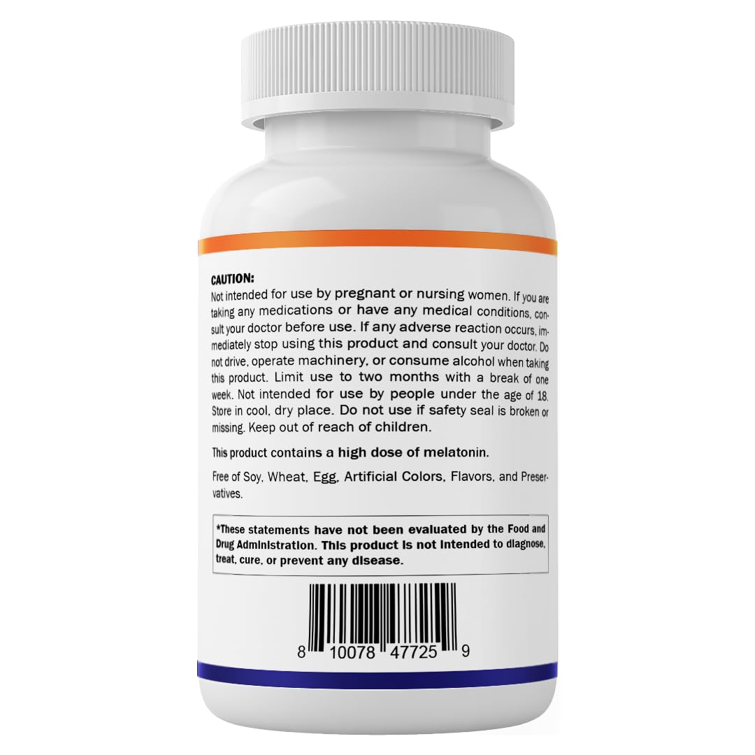 Vitamatic Mélatonine – emballage clair et étiquetage informatif