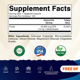 Vitamatic méthylfolate – capsules végétales, prise facile et discrète.
