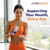 Pack double Vitamatic; deux bouteilles incluses pour démarrer.