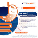Vitamatic Sans soja et gluten: formule sans allergènes.