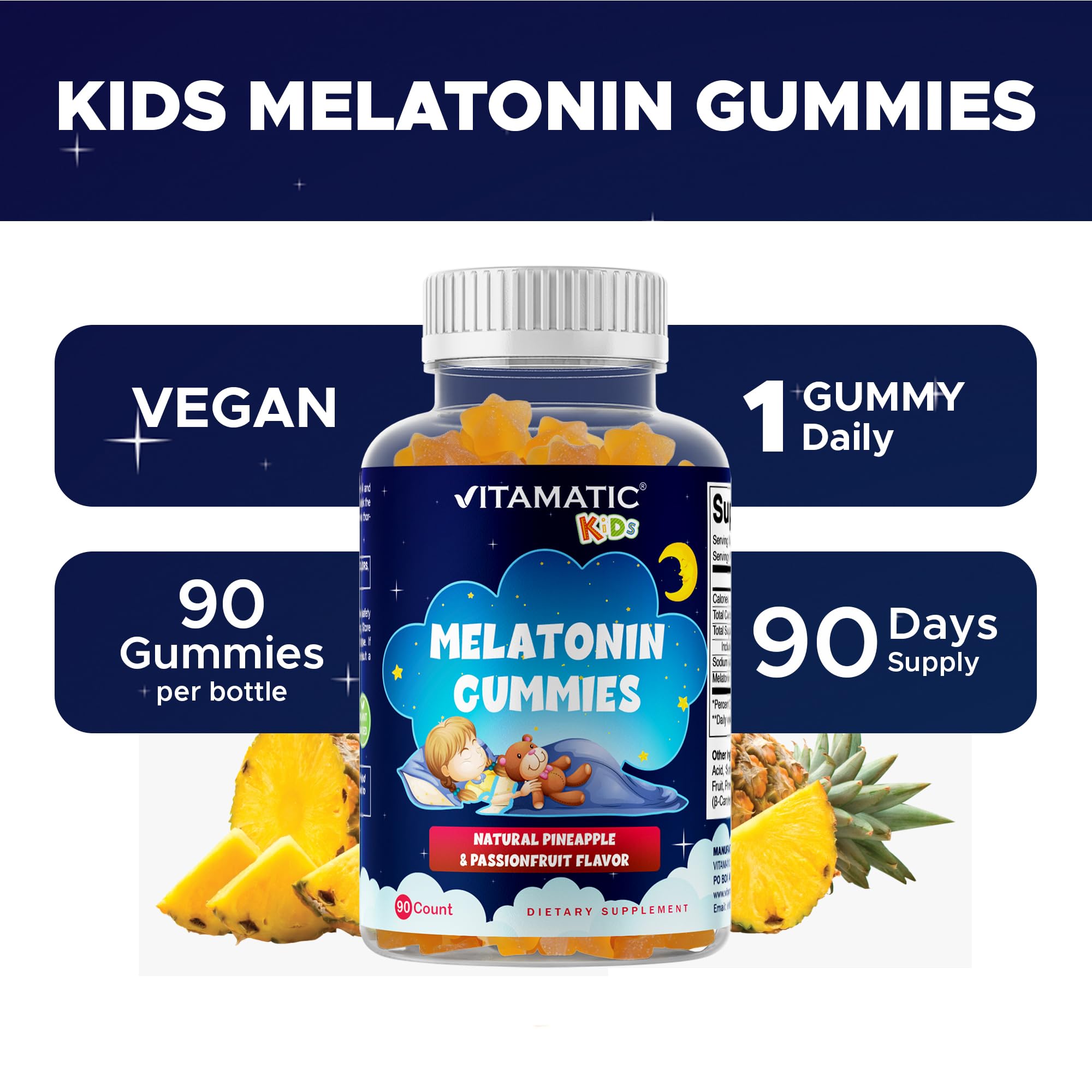 Gommes Vitamatic sans soja ni levure ni blé, pour une utilisation en toute sécurité.