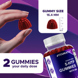 Gommes Vitamatic sans sucre 5-HTP pièces rouges et appétentes