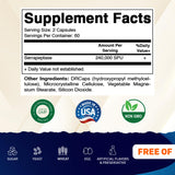 Capsules retardées Vitamatic Serrapeptase, protection et libération dans l’intestin.