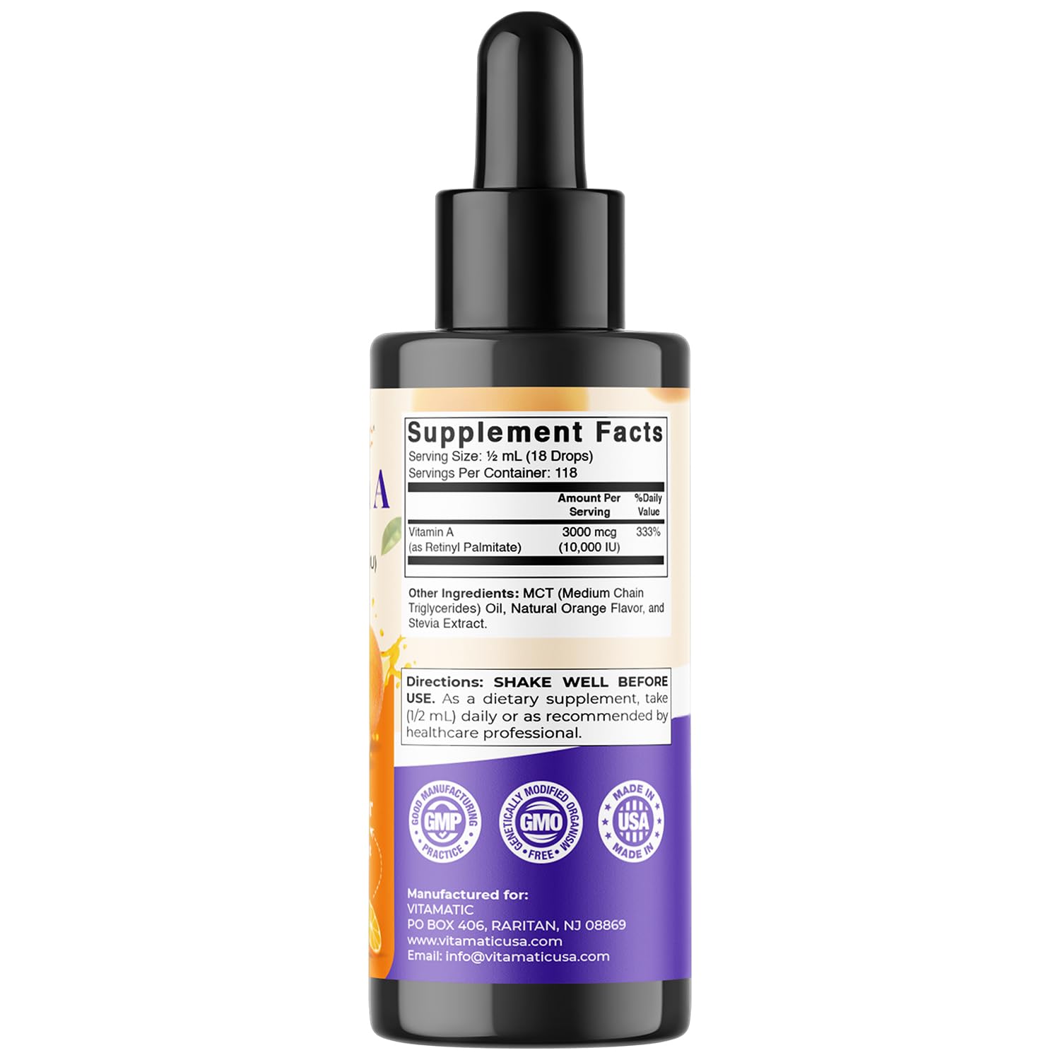 Soutien peau saine et vue grâce à Vitamatic vitamine A.