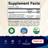 Vitamatic tablettes énergie et globules rouges, format pratique.