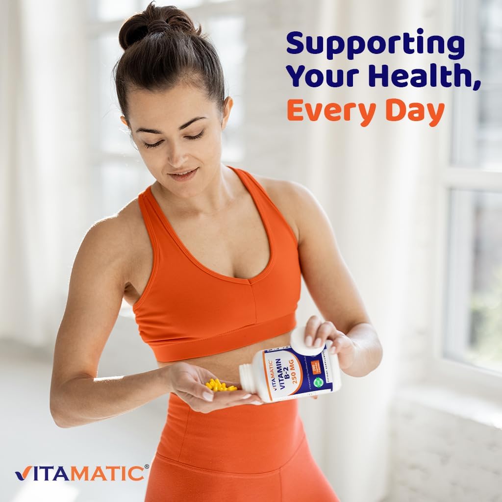 Vitamatic Vitamine B2, sans additifs pour une composition plus simple.