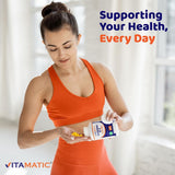 Vitamatic Vitamine B2, sans additifs pour une composition plus simple.