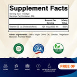 Vitamine D3 Vitamatic : gélules mini faciles à avaler au quotidien.