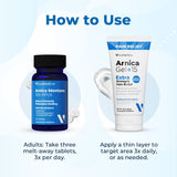 VitaMedica Arnica, récupération post-chirurgicale potentielle grâce à l’approche double.