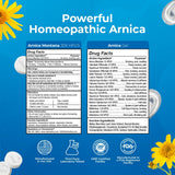 VitaMedica Arnica Tablettes Sublinguales, dissolution rapide et utilisation discrète.