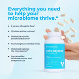 VitaMedica Daily Balance Probiotic-8 – Capsules prêtes à l'emploi favorisant une digestion équilibrée