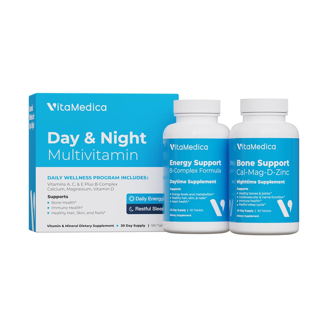 VitaMedica Multivitamine Jour Bouteille : soutien énergie et immunité.