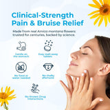 Tablettes Arnica Montana VitaMedica 30X dissolution rapide et facile à prendre