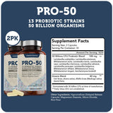 Capsules liberation retardee Vitamin Bounty Pro-50 prêtes a etre consommées