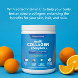 Vitamine C améliore l’absorption du collagène et l’éclat.