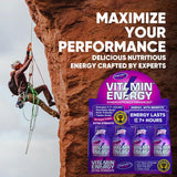 Vitamin Energy Focus+ ampoule énergétique baie sans sucre, option saine.