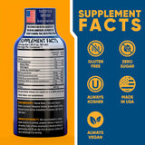 Vitamin Energy B12 Overload – bouteille ouverte, boost mental après l’effort.