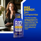 Vitamin Energy B12 Overload – emballage carton 24, énergie pratique en lot.