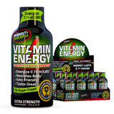 Bouteille Vitamin Energy Workout+ saveur Pomme acide, énergie durable.