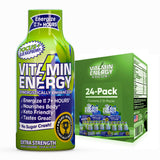Vitamin Energy Focus+ pack 24, framboise bleue, énergie durable pour le travail