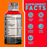 Shot Vitamin Energy Focus+ mangue – bouteille fermée prête à l’emploi.