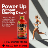 Vitamin Energy Fruit Punch Shot — végan et électrolytes pour hydratation légère.