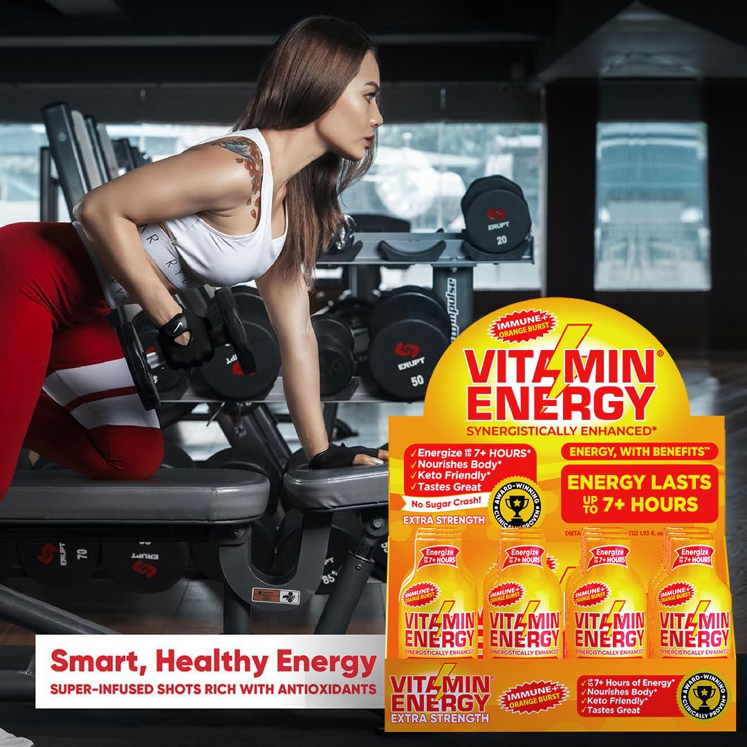 Conditionnement carton Vitamin Energy Immune+ prêt à l'emploi nomade.