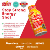 Dose individuelle Vitamin Energy Immune+ pour énergie rapide et pratique.