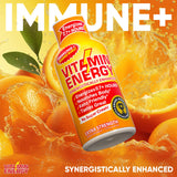 Verre avec Vitamin Energy Immune+ pour une pause énergie sans sucre.