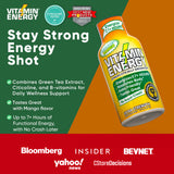 Étiquette Vitamin Energy Immunite Plus dose mangue informations nutritionnelles visibles.
