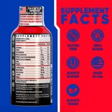 Vitamin Energy Focus+ Shot energie-naturelle-punch-fruits, caféine végétale soutient l'énergie