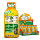 Vitamin Energy Immunité+ Shot Mangue — bouteille prête à booster énergie et concentration.