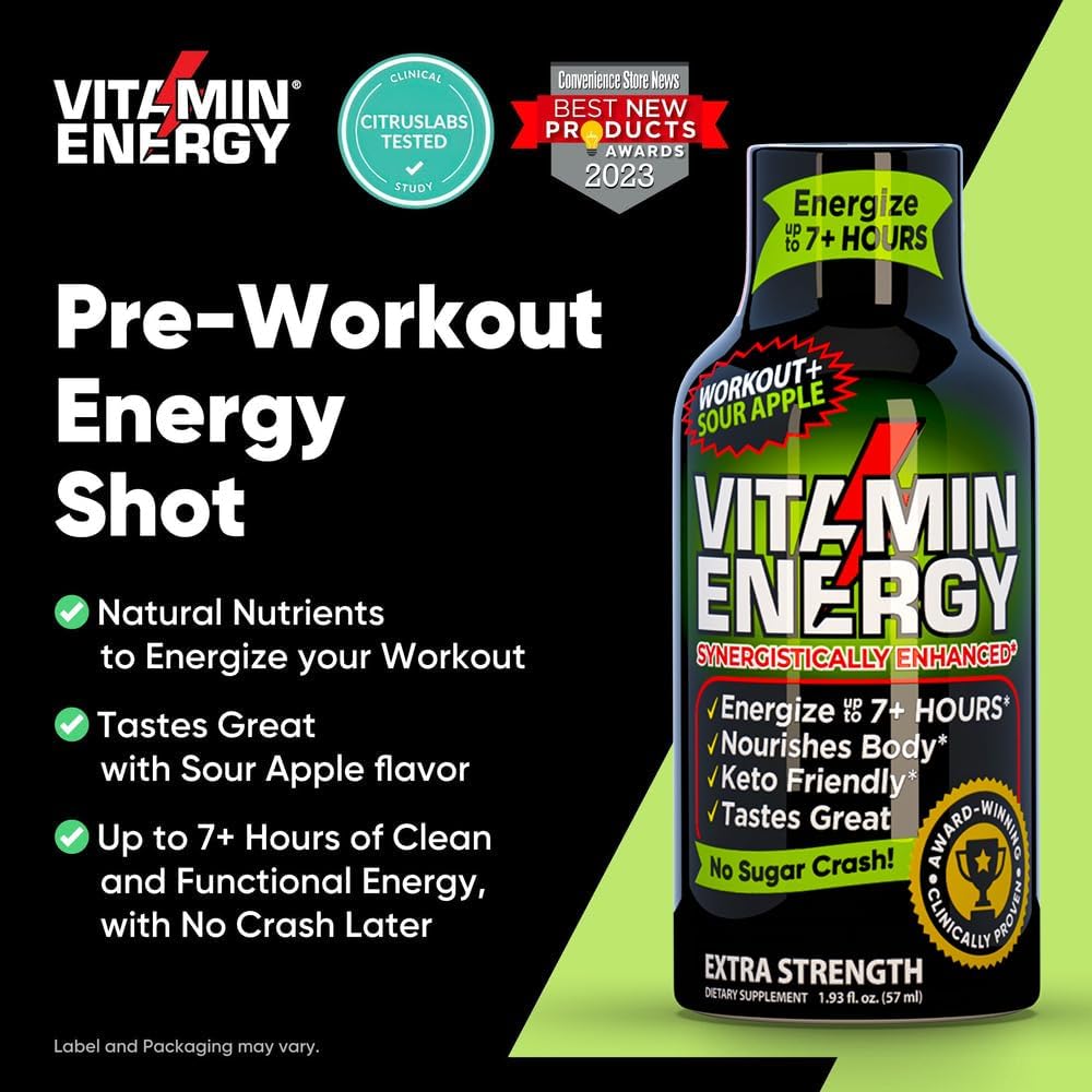 Vitamin Energy Workout+ certification SQF garantit qualité et production végan