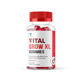Gommes Vital Grow XL en gros plan — texture douce et énergie potentielle