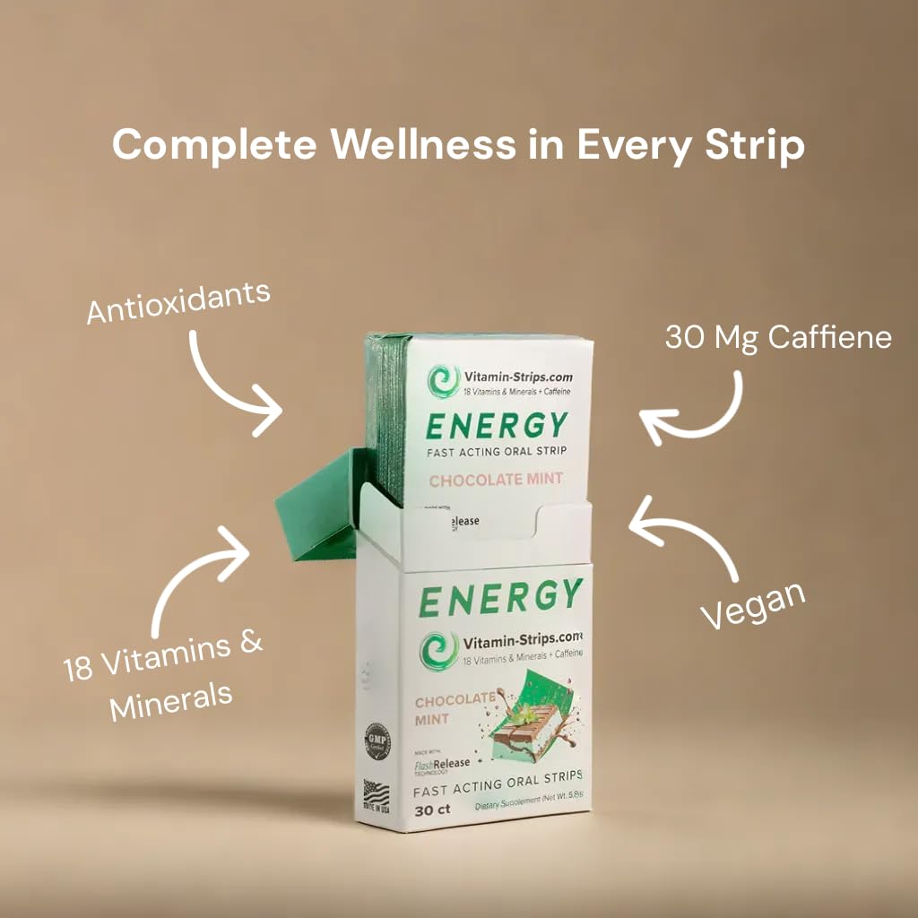 Vitamin-Strips Peak Performance emballage étui compact, transport facile