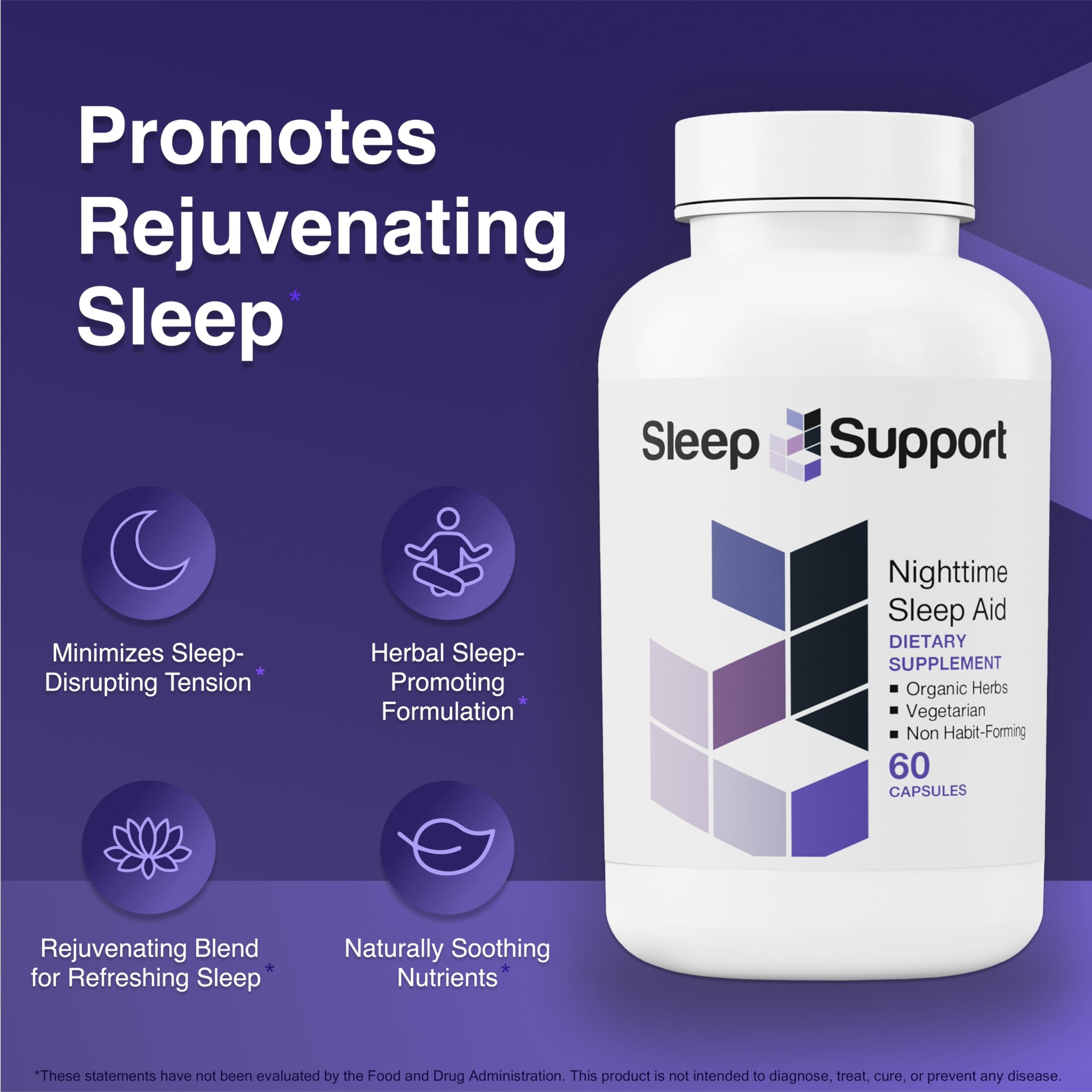 SleepSupport, capsules prêtes à l'emploi pour une routine sommeil naturelle