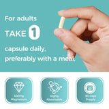 Vitamin World Magnesium Complex – emballage premium reflétant la qualité et la pureté.