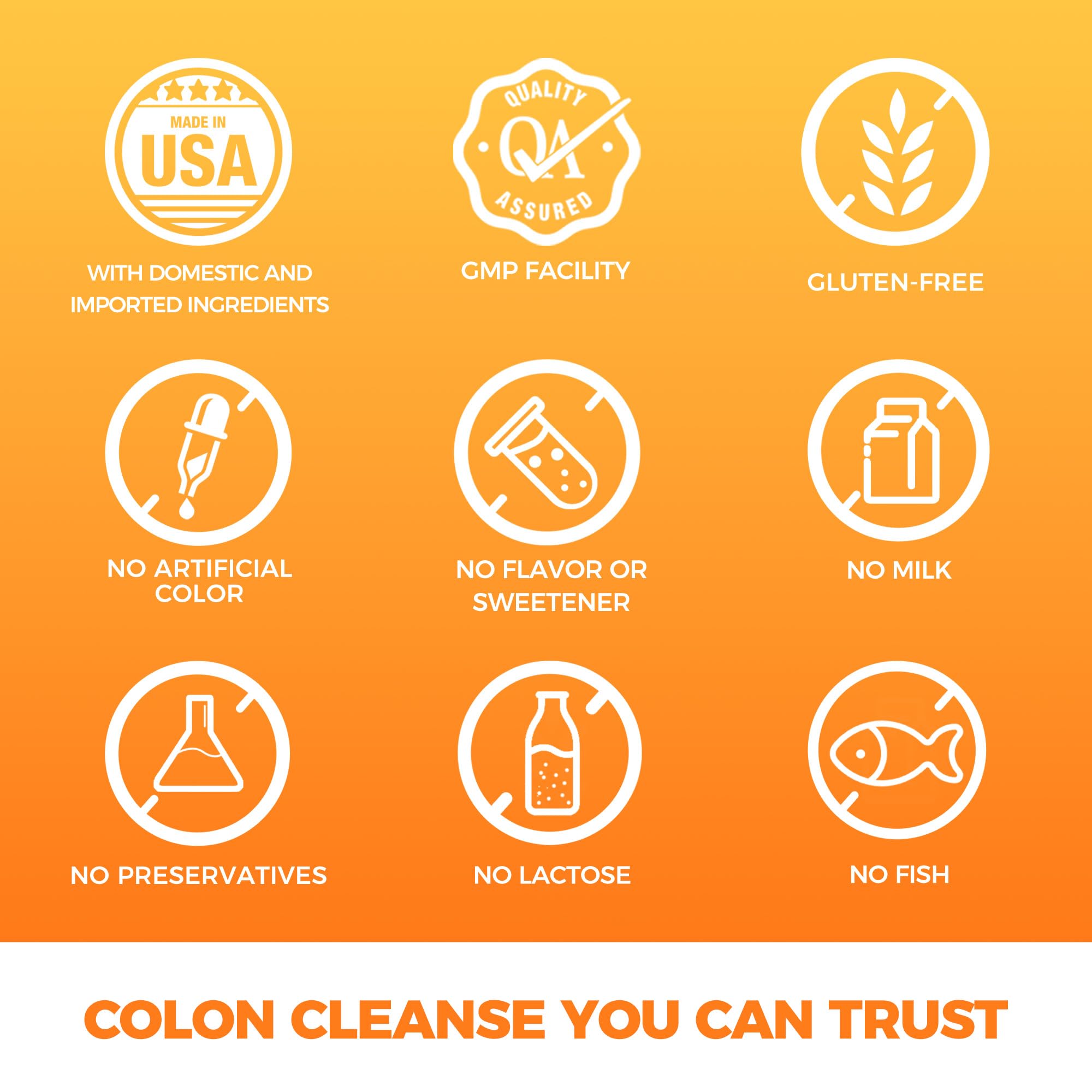 Vitamin World Colon Cleanse – étiquette lisible, guide d’utilisation pour routine digestive quotidienne.