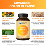 Vitamin World Colon Cleanse – extrait de séné, aide à soulager la constipation occasionnelle.