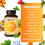 Vitamin World Colon Cleanse – fibres alimentaires, soutiennent la digestion et le transit.