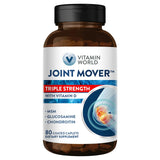Vitamin World Triple Strength Joint Mover caplets enrobés sans gluten soutiennent les articulations.