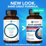 Ingrédients clés glucosamine et chondroïtine dans Vitamin World Joint Mover.