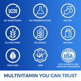 Vitamin World Ultra 360 pour homme, fabriqué aux États‑Unis avec des ingrédients sûrs