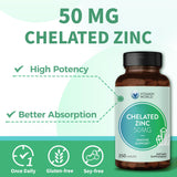Vitamin World Zinc Chelaté 50 mg – dose quotidienne pratique